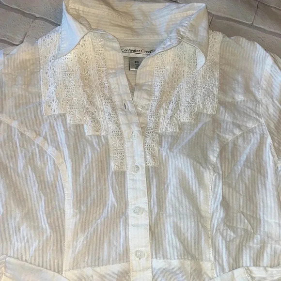 COLDWATER CREEK size petite small shirt - Picture 2 of 3